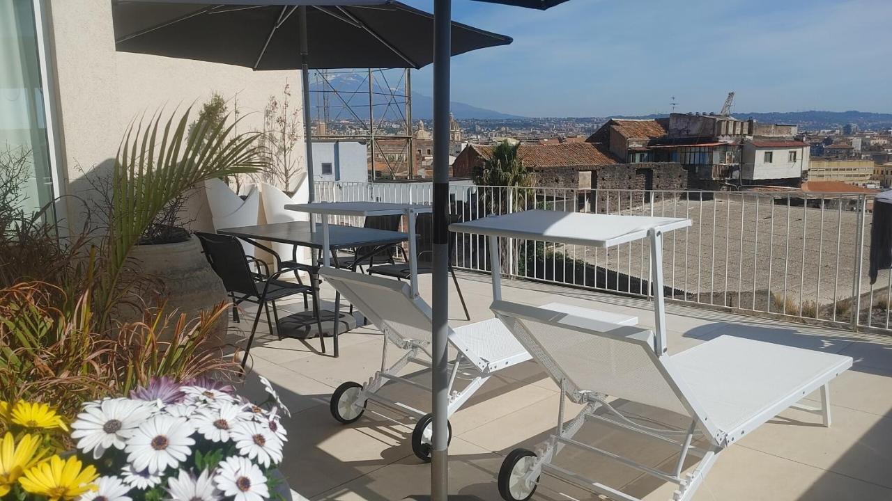 Attico Sul Porto Di Catania E Vista Vulcano Extérieur photo